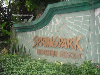 Makatang Lakwatsera @ Spring Park Mountain Resort